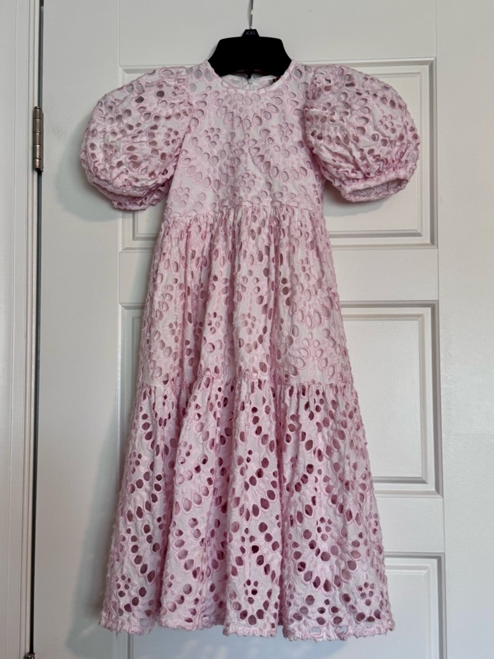 Caroline Bosmans Pink & White Layered Avant Garde Dress - Sz 6 (Fits 4-5)
